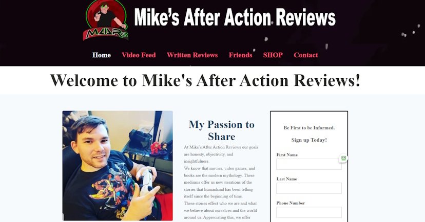 Mike's After Action Reviews