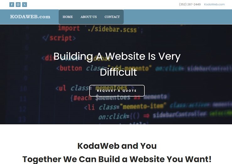 KodaWeb; You dream it. We can build it!